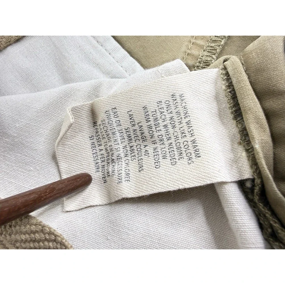 Vintage NWT Polo Rugby Ralph Lauren Officer Cargo Shorts Sand Tan